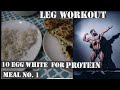 Legs Workout and Fullday of Eating | USA Chicago