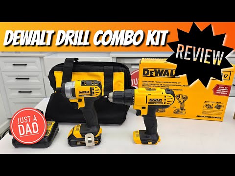 DEWALT 20V MAX Cordless Drill Combo Kit (DCK240C2) REVIEW