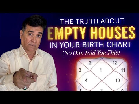 The Truth About EMPTY HOUSES in Your Birth Chart (No One Told You This)