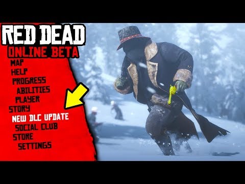 The NEW Red Dead Online DLC Update... New UP IN SMOKE Gamemode & Clothing (Red Dead Online Update)