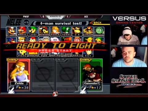 12/6/15 - Versus Melee Weekly - Pwof (Sheik) vs Ace (Ganondorf)