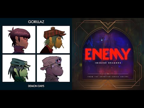 FUSER Ideas: Gorillaz - Feel Good Inc. x Imagine Dragons - Enemy