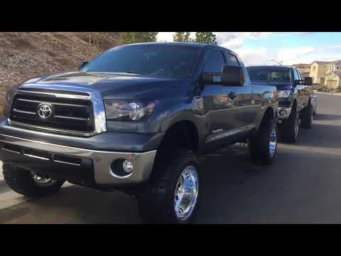 Just a couple of badass lifted Tundras