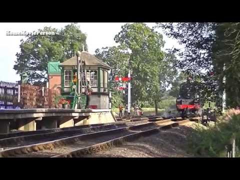 North Norfolk Railway 'Grand Steam Gala' 29.08.2014 Part 1/3