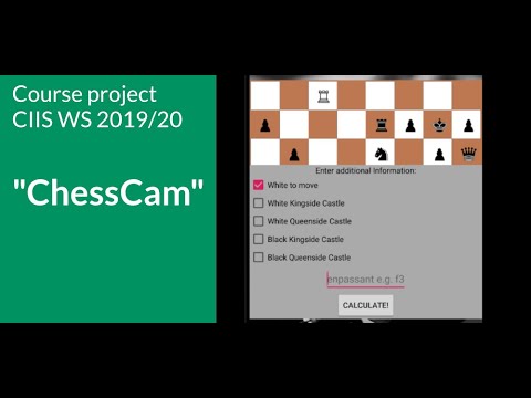 Course Project: ChessCam [CIIS 2019/20]