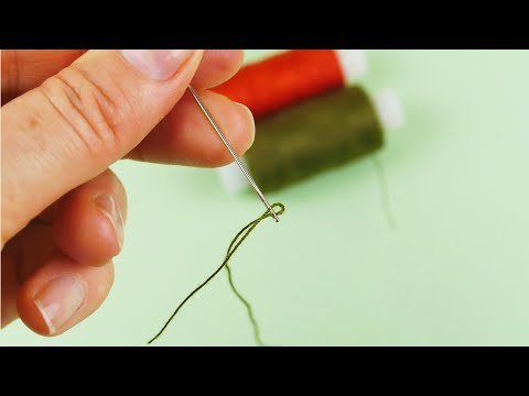 5 Quick & Easy WAYS TO THREAD A NEEDLE - Amazing Sewing Tips & Tricks | Sewing Hacks for beginners
