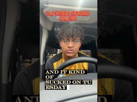 21 yrs old just gross $4,730 in his first week driving a cargo van otr #foryou #cargovan #vanlife