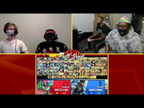 Choji (Samus) vs D12 (Snake) - Full Send #2 Winners Round 1
