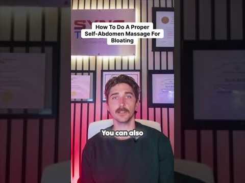 Stomach Massage for Bloating: How To Do It Properly