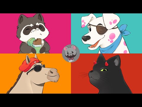 Pen & Paper aber wir sind Tiere aus dem Tierheim