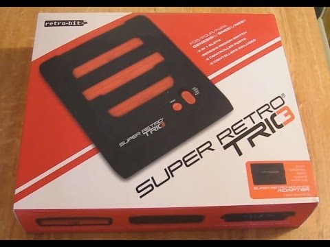 Retro-Bit Super Retro TRIO - REVIEW, Unboxing & Game Play!