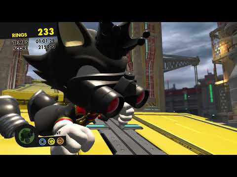 180   Walkthrough FR l Sonic Forces l Missions de Sauvetage 19 Bleu Spaceport   Chemical Plant
