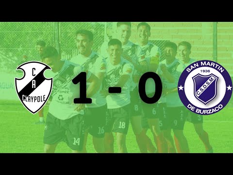 CLAYPOLE 1 vs. SAN MARTÍN DE BURZACO 0 • Primera C