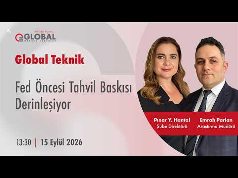 Global Teknik | Fed Öncesi Tahvil Baskısı Derinleşiyor
