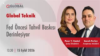 Global Teknik | Fed Öncesi Tahvil Baskısı Derinleşiyor