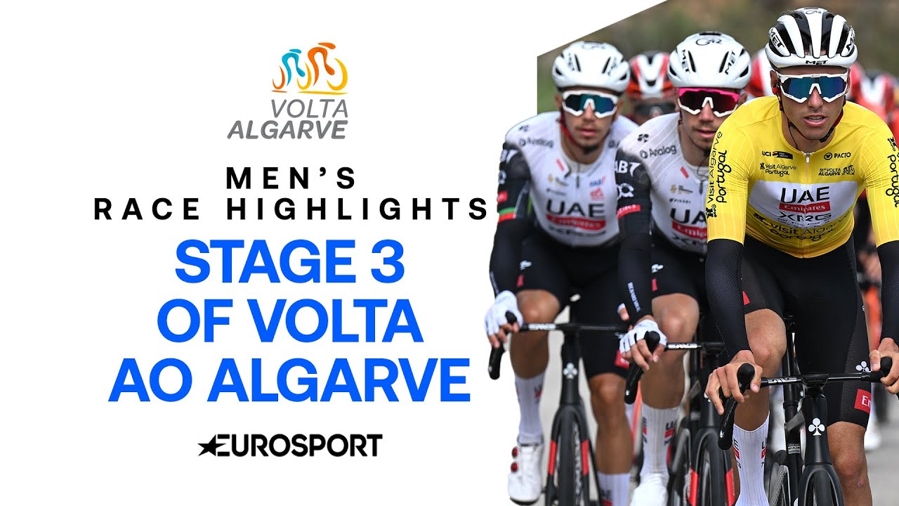 EPIC SPRINT CLIMAX! 🔥 | Men's Stage 3 Race Highlights Volta Algarve 2025 | Eurosport Cycling