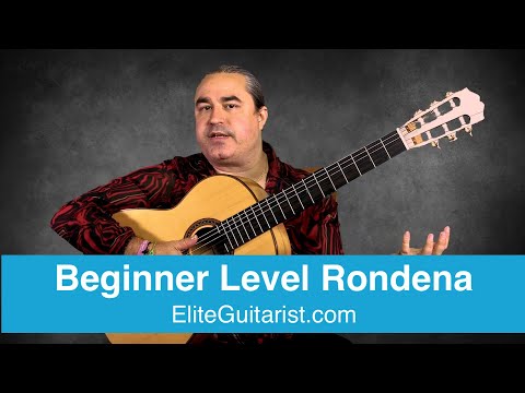 EliteGuitarist.com - Rondena Flamenco Guitar Lesson for Beginners taught by Ricardo Marlow