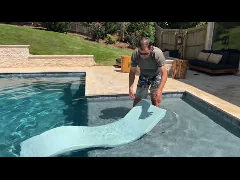 Part 3 of 7: In-Pool Lounger Comparison. Filling With Water: Ledge Lounger, Tenjam Shayz, & Kai