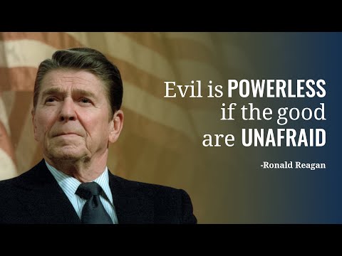 Ronald Reagan's thoughts on tyranny and totalitarianism
