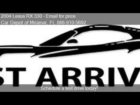 2004 Lexus RX 330  for sale in Miramar, FL 33023 at Car Depo