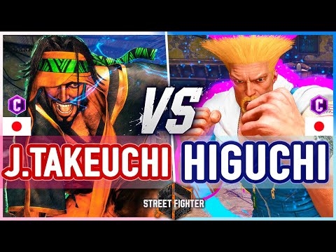 SF6 🔥 John Takeuchi (Rashid) vs Higuchi (Guile) 🔥 Street Fighter 6