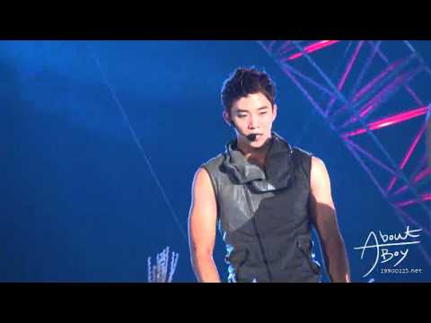 FANCAM 101021 JUNHO Korea Grand Prix again n again