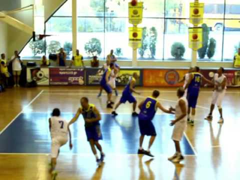 Italia over 40 vs Ucraina semifinale - terzo e quarto periodo (85-80 d. t.s.)