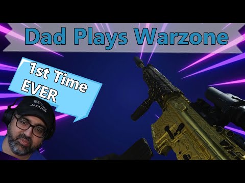My Dad Plays Warzone for the First Time
