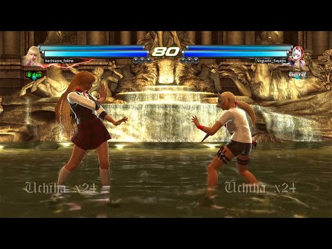 x3 190  Kunimitsu y Yoshimitsu D Vs Lili Rochefort y Alisa - Tekken Tag 2 ( Uchiha x24 )