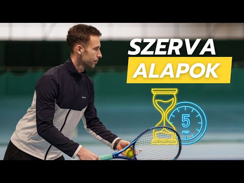 5 perces tenisz adogatás gyorstalpaló