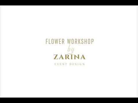 Floral & Event Design Workshop In Israel