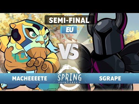 Macheeeete vs Sgrape - Winners Semi-Final - Spring Championship 2023 - EU 1v1