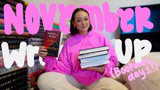 all the books i read in november 🧸📖🎄| bookmas day 1!!!