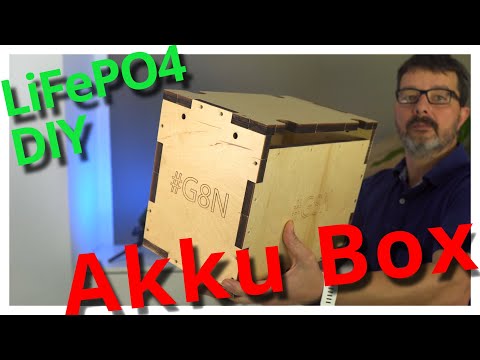 Die Akku-Box im Detail, Bestellinfo in der Videobeschreibung #G8N