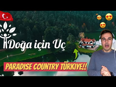 🌳Doğa İçin Uç | Gökyüzünden Türkiye'nin Güzellikleri 😍 | Italian Reaction 🇹🇷