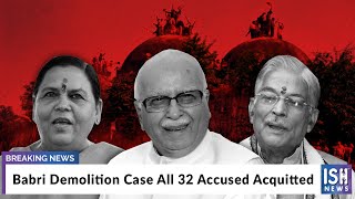 Babri Demolition Case All 32 Accused Acquitted