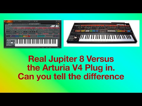 Real Jupiter 8 vs Arturia Plug in. Difficult to hear the difference?