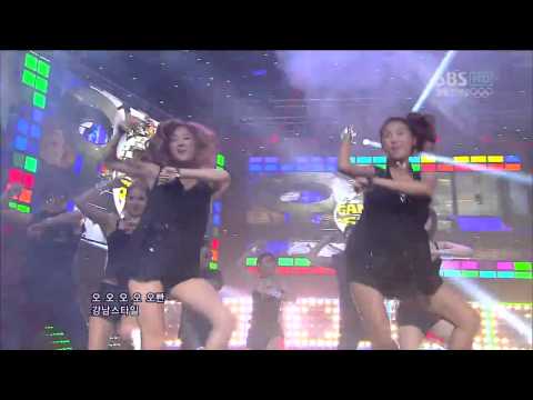 [HD] 120729 PSY - GANGNAM STYLE @ SBS Inkigayo 2012 London Olympics Special