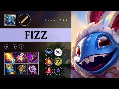 Fizz Mid vs Orianna - KR Diamond Patch 25.24