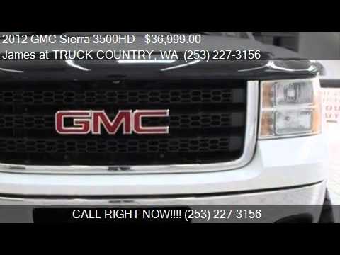 2012 GMC Sierra 3500HD SLE for sale in Puyallup, WA 98371 at
