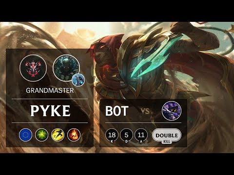 Pyke Bot vs Veigar - EUW Grandmaster Patch 9.14