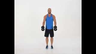 Standing Dumbbell Front Raise Neutral Grip