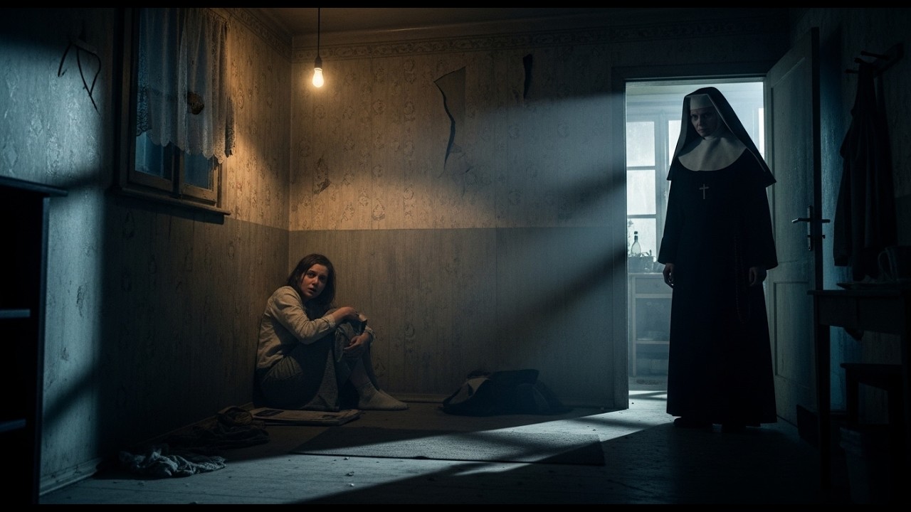 La Monja en la Puerta 🩸 La Noche en que el Miedo No Dejó Entrar la Paz | PELÍCULA GRATIS ✝️ TERROR