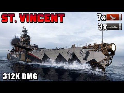 St  Vincent: accurate battleship dominates the flank