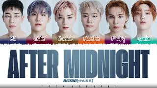 Download lagu ASTRO - 'AFTER MIDNIGHT' Lyrics [Color Coded_Han_Rom_Eng] mp3