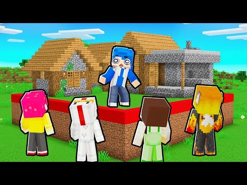 Nhà Của Tôi Bị Chia Thành Hình Vuông Trong Minecraft