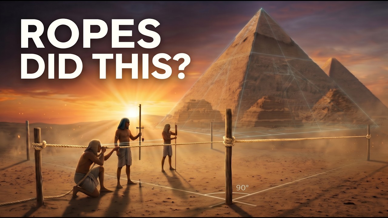 The Rope-Stretchers Who Drew the Great Pyramid