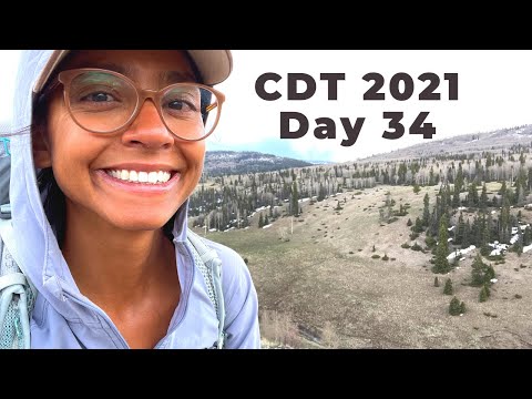 Continental Divide Trail 2021 thru-hike Day 34// first 30 mile day, can I handle it?!