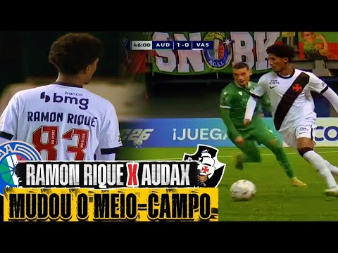 Ramon Rique: lances destacados contra o Audax Italiano mostram evolução do jovem volante