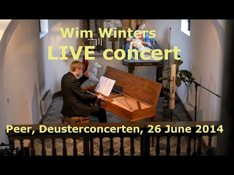 Wim Winters LIVE concert (complete), Peer, Deusterconcerten (clavichord)